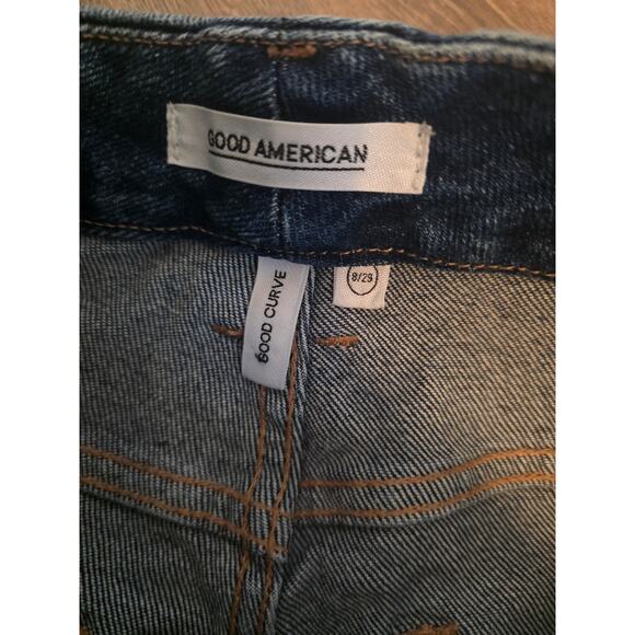 Good American Good Curve Straight Jeans size 8 - Picture 3 of 5